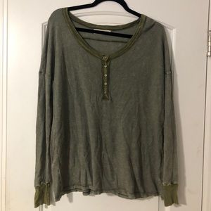 Urban Outfitters Green Long Sleeve